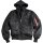 Alpha Industries Chaqueta de Bombardero MA 1 D-Tec SE negro / negro