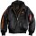 Alpha Industries Bomber Jacket MA 1 D-Tec SE black / orange S