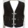 Cha Cha Kutte KAI leather vest nubuck leather with outside pockets 58