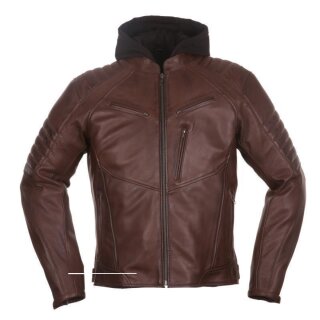 Modeka Bad Eddie leather jacket dark brown M