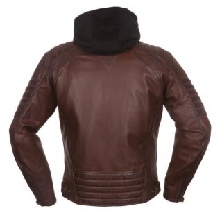 Modeka Bad Eddie chaqueta de cuero marrón oscuro XL