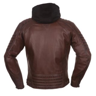 Modeka Bad Eddie chaqueta de cuero marr&oacute;n oscuro XL