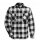 Camisa de leñador negro / blanco XL