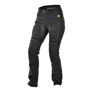 Trilobite Parado Motorrad-Jeans Damen schwarz regular 26/32