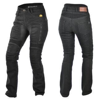 Trilobite Parado motorcycle jeans ladies black long