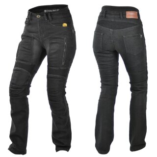 Trilobite Parado motorcycle jeans ladies black long 28/34