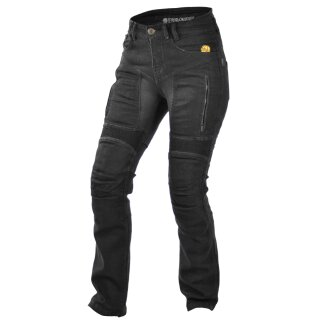 Trilobite PARADO Motorrad-Jeans Damen schwarz long 30/long