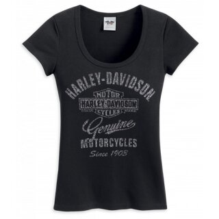 Harley Davidson Bar & Shield Logo T-Shirt Ladies