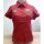 Harley Davidson Stretch Woven Short Sleeve Blouse Red Ladies L