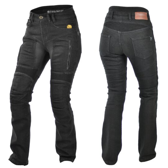 Trilobite Parado motorcycle jeans ladies black long 36/34