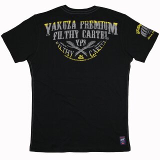 Yakuza Premium Herren T-Shirt 2609 schwarz 4XL
