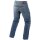 Trilobite Parado Motorrad-Jeans Herren blau kurz