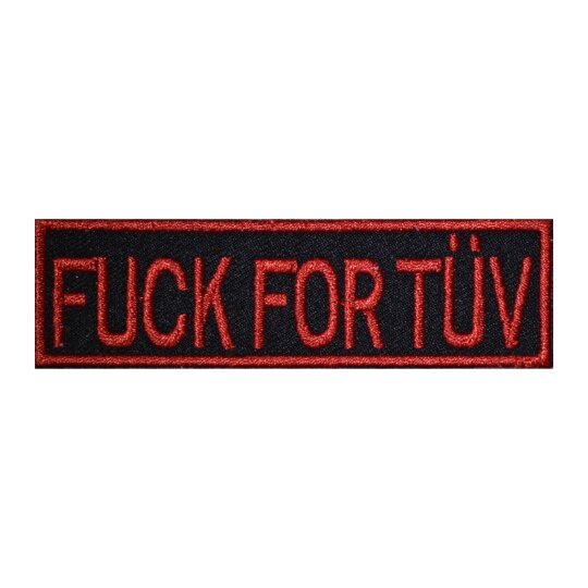 Patch Fuck For TÜV, Rot