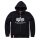 Alpha Industries Basic Zip Hoody schwarz