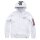 Alpha Industries Back Print Hoody white