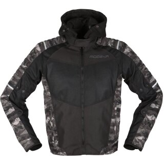 Modeka Couper II Textiljacke schwarz / camouflage