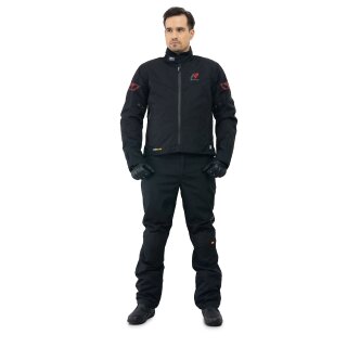 Rukka Start-R Chaqueta negro / rojo