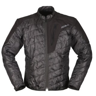 Modeka Viper LT Chaqueta textil gris claro / oscuro / negro XL