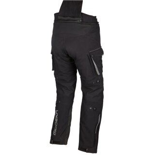 Modeka Viper LT Textilhose schwarz Kurz XL