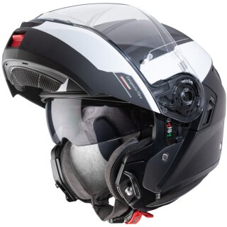 Caberg Levo Prospect Flip Up helmet matt-black / white