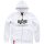 Alpha Industries Basic Zip Hoody white