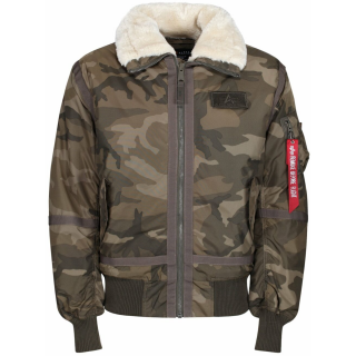 Alpha Industries Bomber Jacket B15-3 TT olive / camo