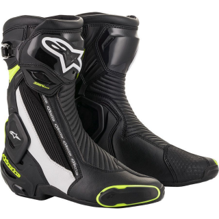 Alpinestars SMX Plus V2 Motorcycle Boots Black / White /...