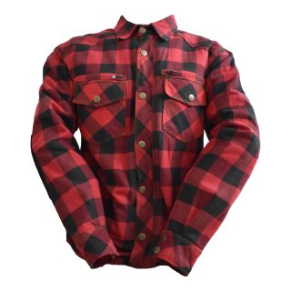 Bores Lumberjack Jacket-Shirt black / red men