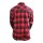 Bores Lumberjack Jacket-Shirt black / red men 5XL