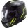 LS2 FF902 Scope Casco plegable Skid negro / amarillo neón