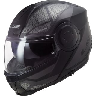 LS2 FF902 Scope flip up helmet Axis black / titanium