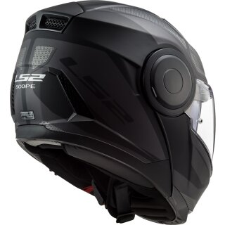 LS2 FF902 Scope flip up helmet Axis black / titanium L