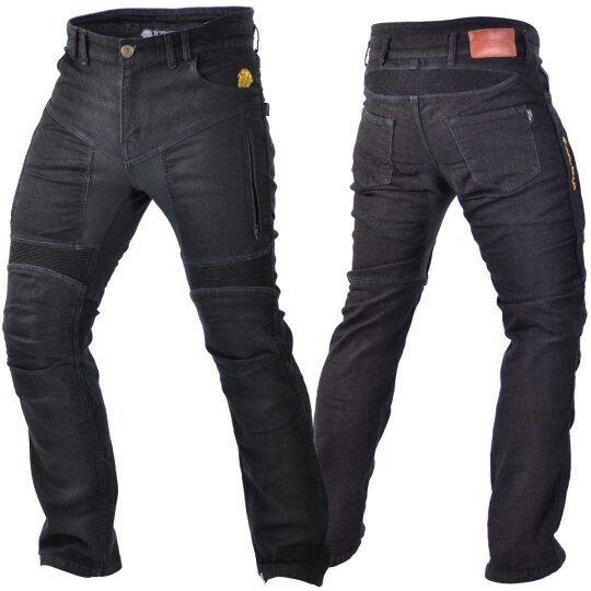 Trilobite Parado Motorcycle Jeans Men Black Short
