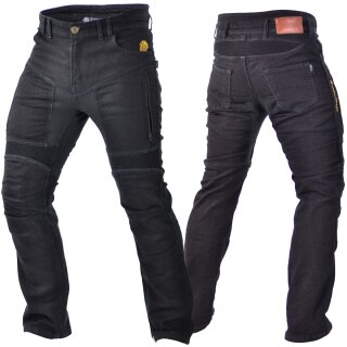 Trilobite PARADO moto jeans hombres negro corto