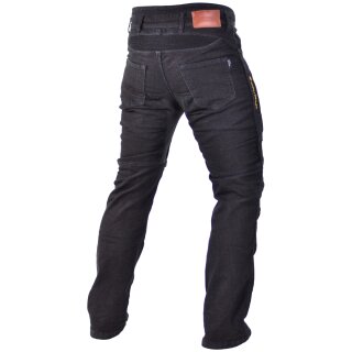 Trilobite Parado Motorrad-Jeans Herren schwarz kurz