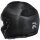 HJC RPHA 90 S Carbon Solid negro casco abatible S
