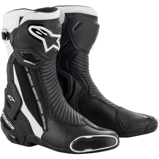 SMX Plus v2 botas de motocicleta negro / blanco 45