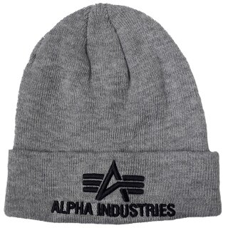 Gorro 3D de Alpha Industries gris