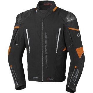 B&uuml;se Rocca textile jacket black / orange