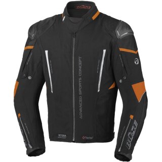 B&uuml;se Rocca Textiljacke schwarz / orange