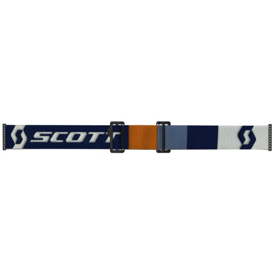 Scott Goggle Prospect grau / dunkelblau / orange chrome works