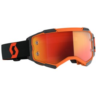 Scott Goggle Fury orange / black / orange chrome works