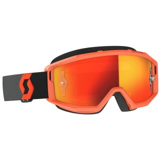 Scott Goggle Primal orange / schwarz / orange chrome works