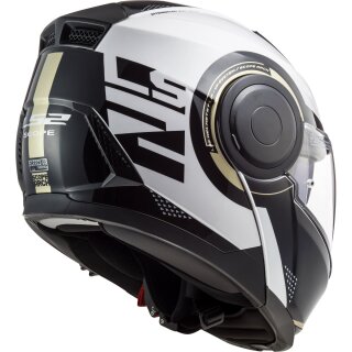 LS2 FF902 Scope flip up helmet Arch white / titanium