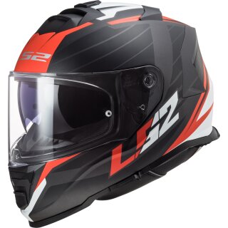 LS2 FF800 Storm  full-face helmet Nerve matt-black / red
