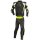 Büse Mille leather suit 2pcs. black/neon-yellow men 48