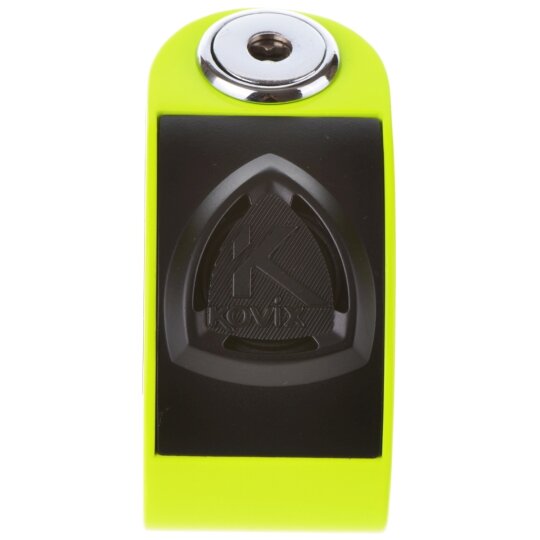 Kovix KD6 fluo green Brake disc lock with alarm