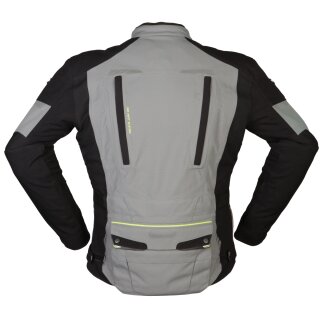 Modeka Viper LT Textiljacke grau / schwarz 2XL