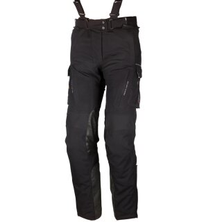 Modeka Viper LT Textilhose Damen schwarz 18 Kurz