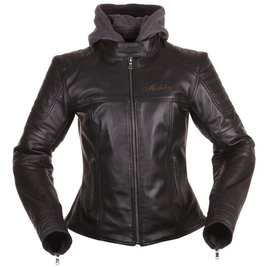 Modeka Edda Lady Lederjacke schwarz 40